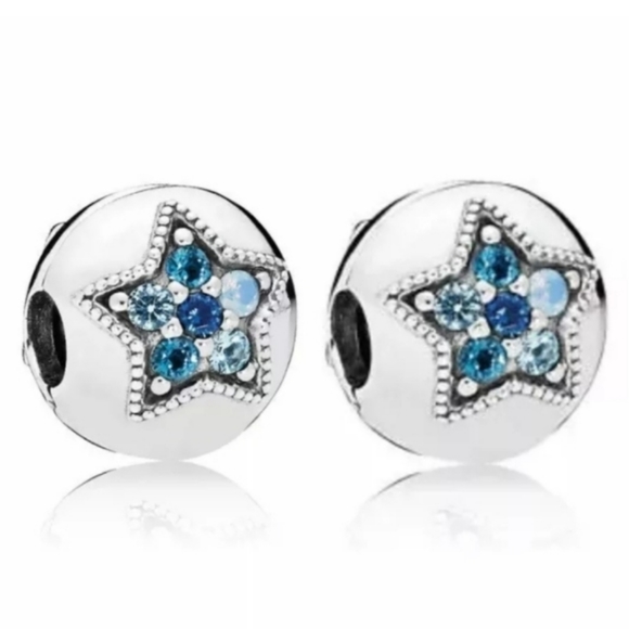 Pandora Jewelry - Pandora pair of Bright Star Clips.